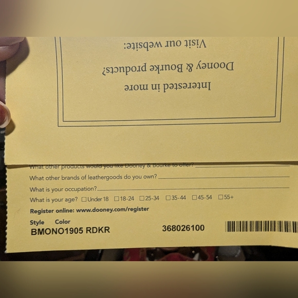 Dooney and Bourke Handbag - Picture 2 of 9